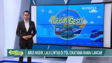 Arus Mudik Padati Tol Cikampek Utama, Jasa Marga Beri Diskon Tarif 30 Persen | MUDIK GESIT