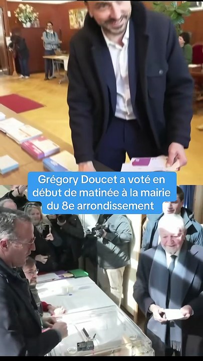 Municipales à Lyon : le maire Grégory Doucet et Jean-Michel Aulas ont voté