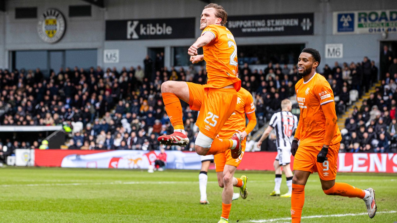 St. Mirren vs. Rangers - Game Highlights