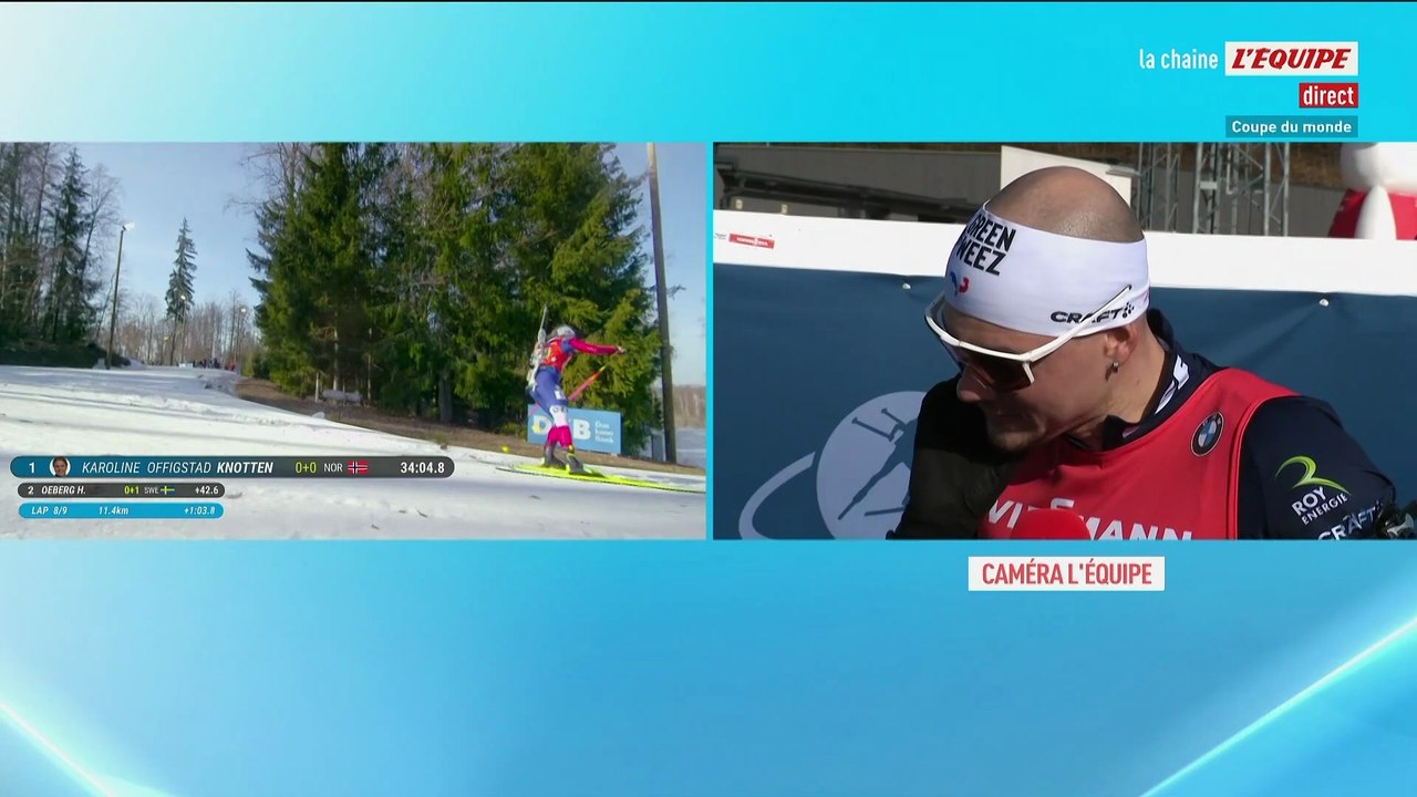 Jacquelin : « Je suis sincèrement désolé pour Camille et l’équipe » - Biathlon - Coupe du monde - Relais mixte simple