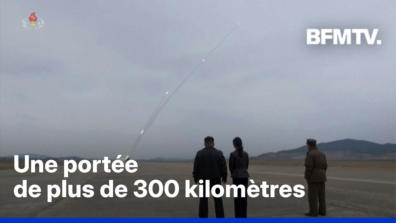 Corée du Nord: Pyongyang teste ses nouveaux lance-roquettes multiples de 600 mm