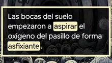 el suelo del pasillo. DVS visual Historia corta impactante | Microcuento