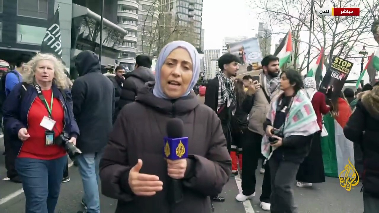 احتجاجات في لندن ضد الحرب على إيران ومخاوف من أزمة اقتصادية_720p