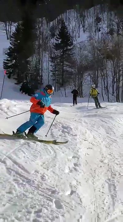 Une sacrée descente à Arêches-Beaufort