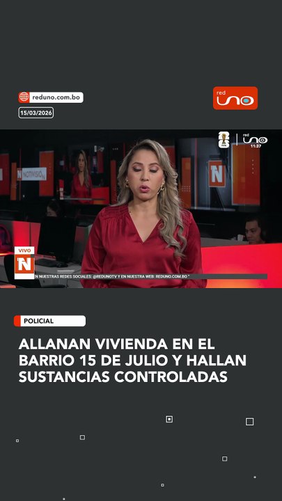 Allanan vivienda en el barrio 15 de Julio y hallan sustancias controladas