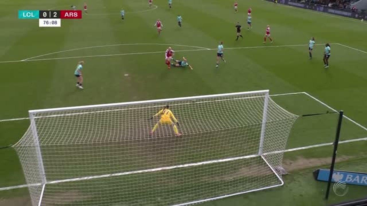 Arsenal - Le but de Blackstenius face à London City