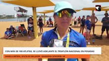 Más de 100 atletas participaron del triatlón en la Costanera de Posadas