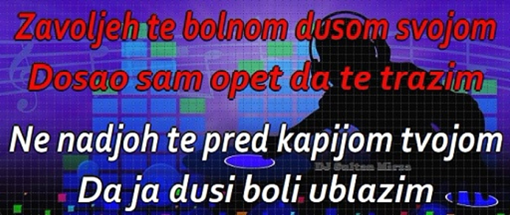 Nisi došla, kada sam te zvao - Šaban Šaulić (uživo karaoke)