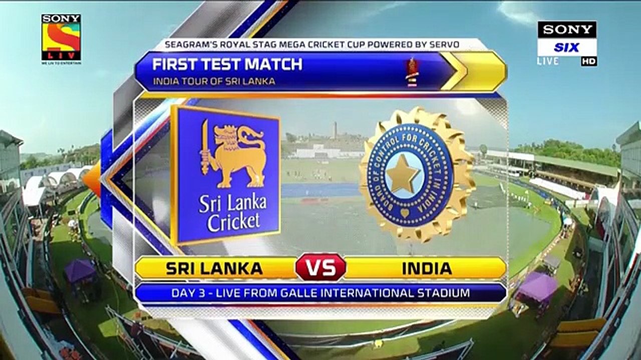 Sri Lanka vs India - 1st Test - Day 3 -Highlights - 28th July, 2017