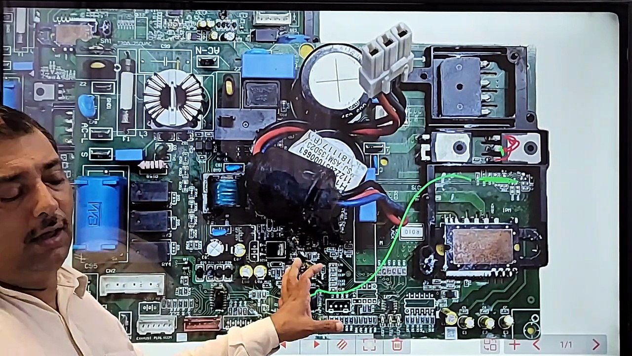 PEL Dc inverter ac E5 L6 E7 L4 L2 error outdoor pcb Dc inverter ac pcb training class Babar - DC Inverter A C PCB Training Class (720p, h264, youtube)