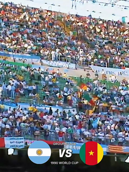 Argentina vs Kamerun - Piala Dunia 1990