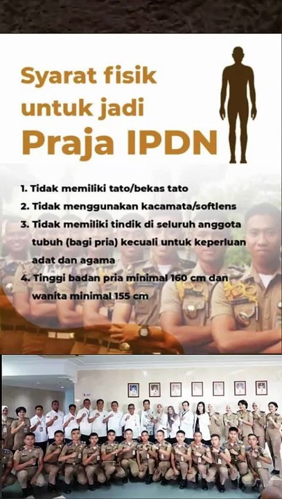 Inilah Syarat Fisik Untuk Menjadi Praja IPDN Biar Lolos 2026