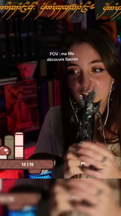 Ma fille découvre Sauron 🤣