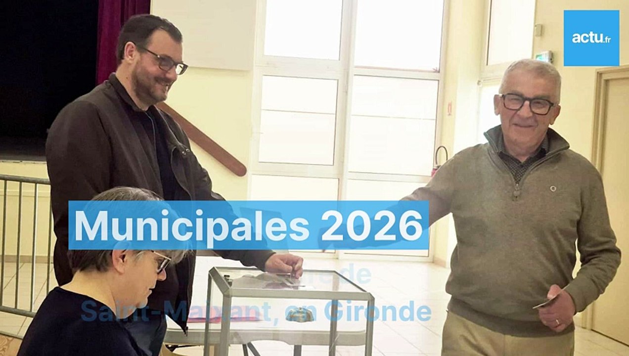 Municipales en Gironde : le maire de Saint-Maixant est satisfait du taux de participation