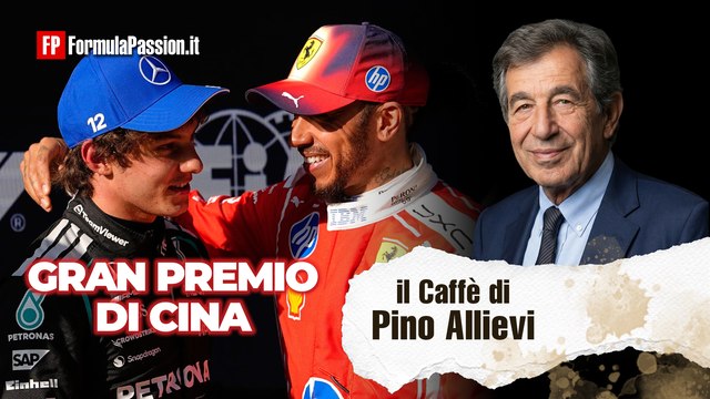 ANTONELLI piange di GIOIA, ITALIA al TOP in F1 con KIMI | Il caffè di Pino Allievi #139 - Cina 2026