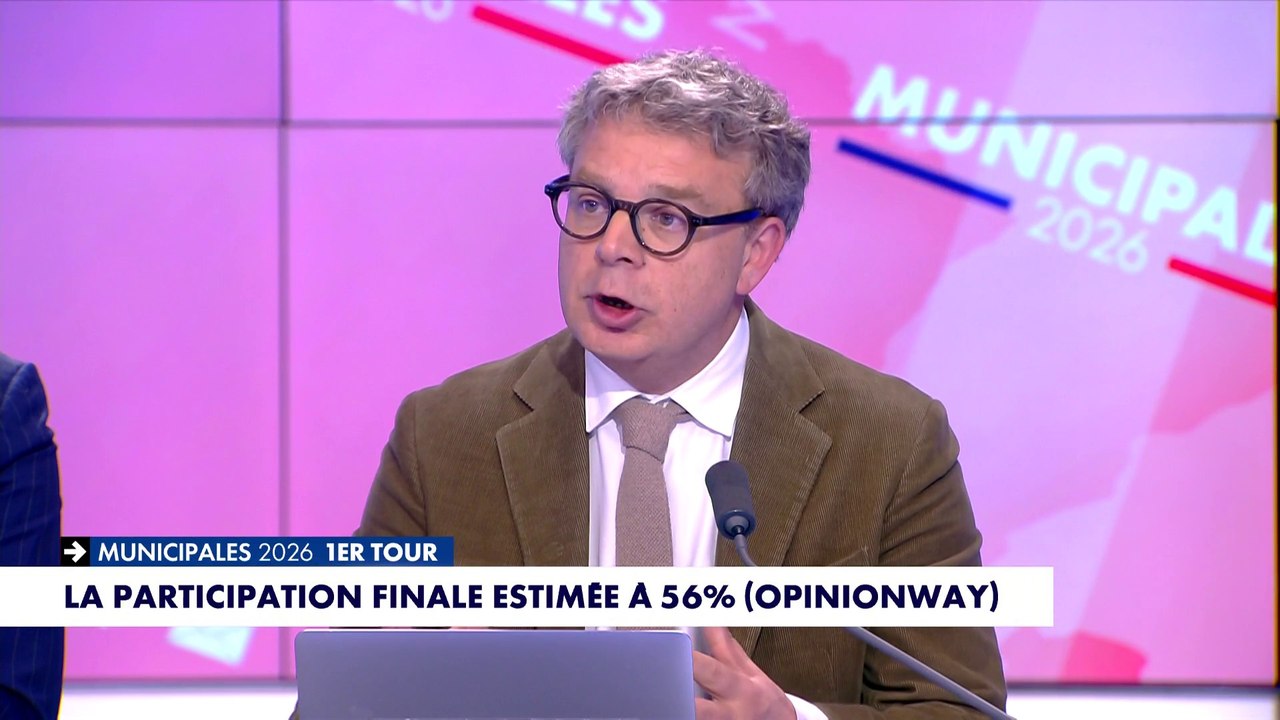 Selon les estimations d'OpinionWay, la participation finale est estimée à 56%