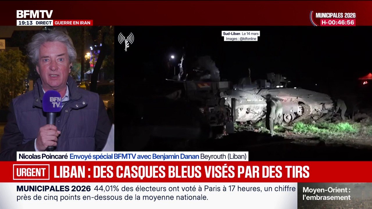 Des Casques bleus visés par des tirs "probablement de groupes armés non étatiques" au Liban