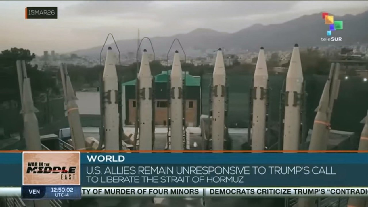 U.S allies remain unresponsive to Trump's call to liberate the strait of Hormuz