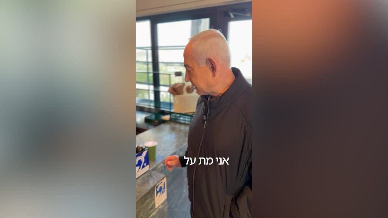 Netanyahu Makes Surprise Cafe Visit Amid False Death Rumors