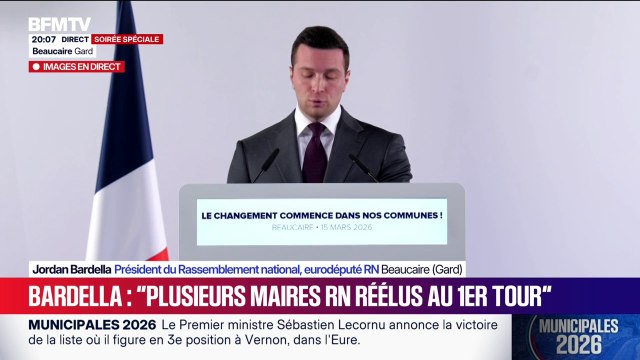 Municipales 2026: Le RN tend la main aux listes de droite , déclare Jordan Bardella