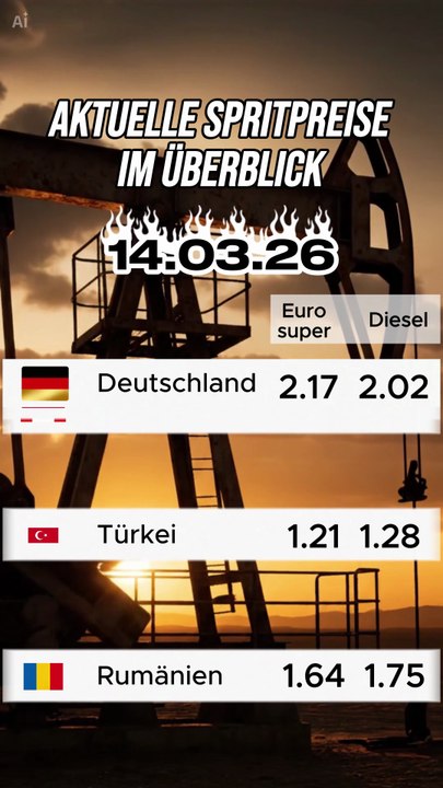 Aktuelle  Spritpreise
