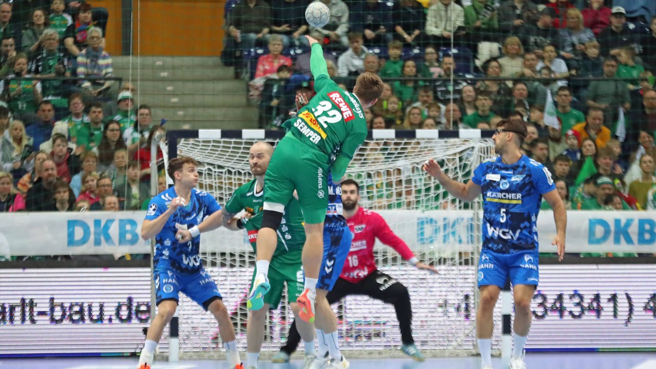 SC DHfK Leipzig mit starkem Semper zu Punkt gegen Stuttgart