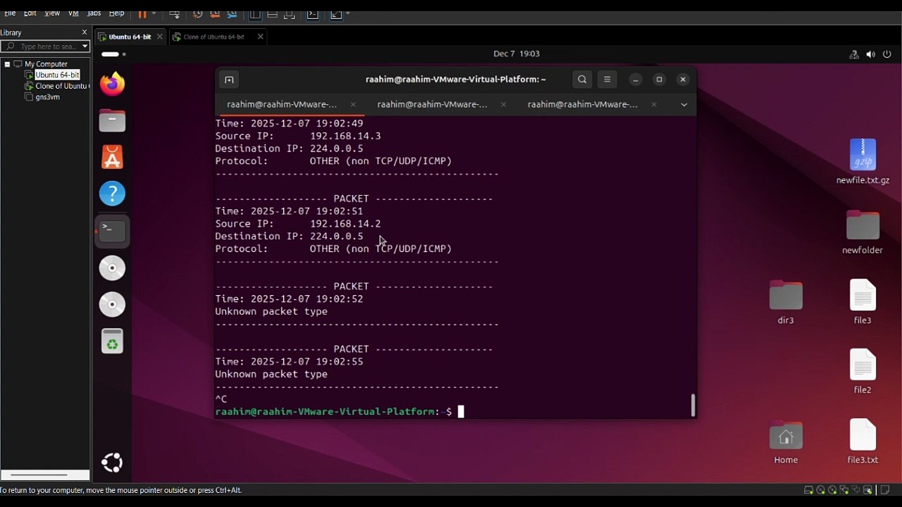 Advance Network Analysis Using GNS3 and Python