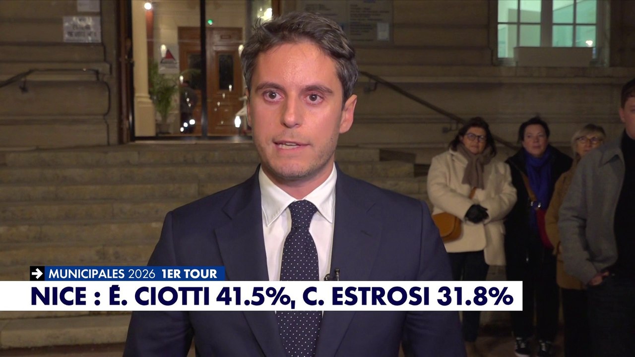 Gabriel Attal : «100 maires Renaissance ont déjà été élus dès le premier tour»