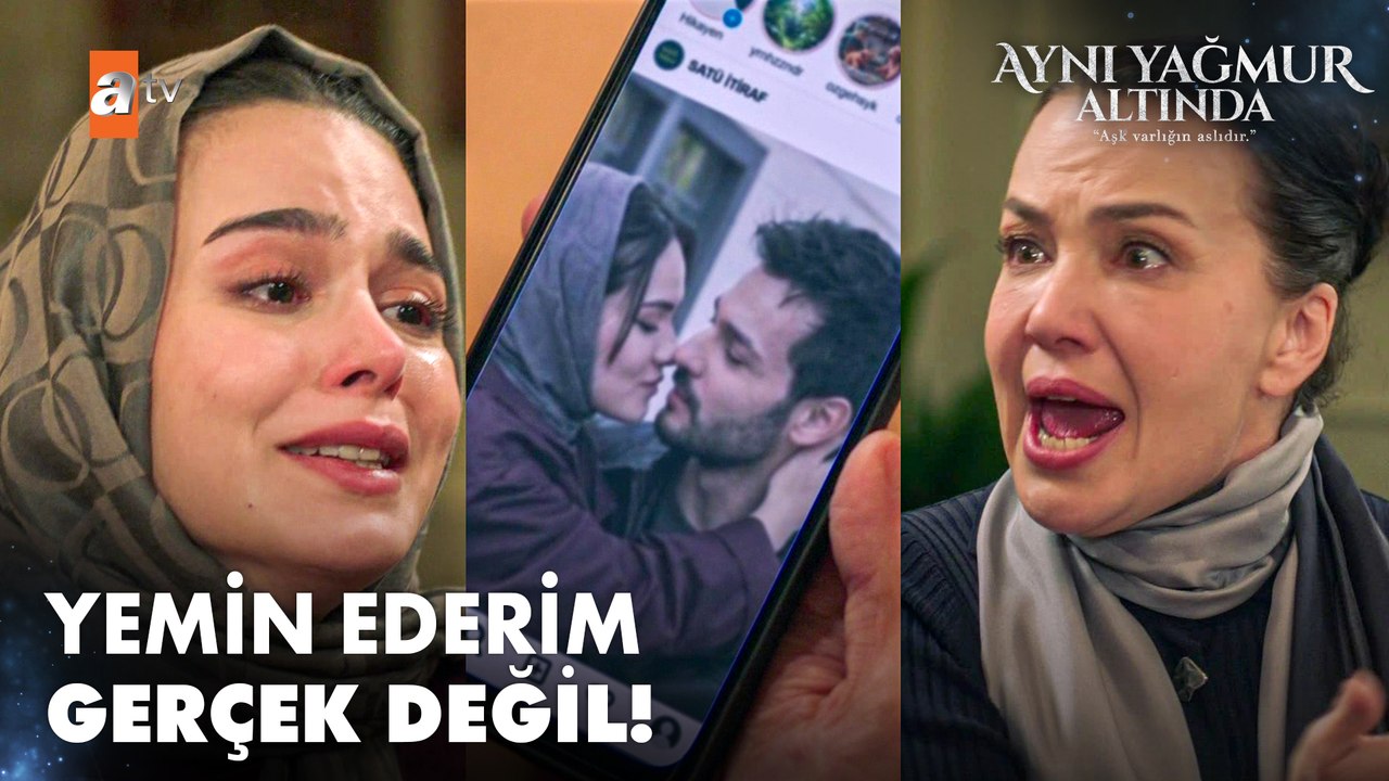 Merve'nin ifşası sosyal medyaya düştü - Aynı Yağmur Altında 6. Bölüm