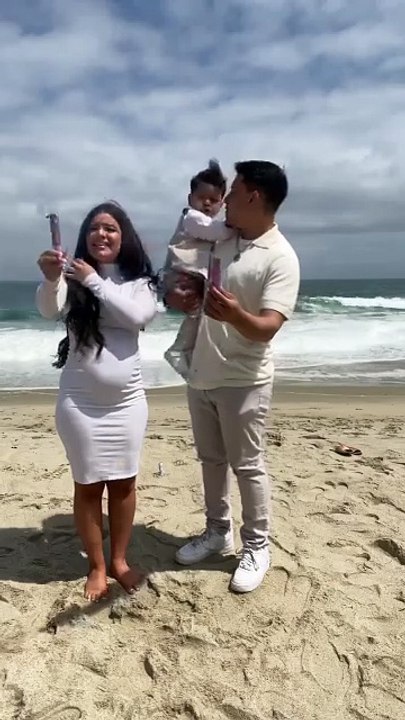 Had to do this trend, one of the most special days of my life ❤️ should i do noahs? #momsoftiktok #girlmom #boymom #momoftwo #genderreveal #couple #corememory #sahm