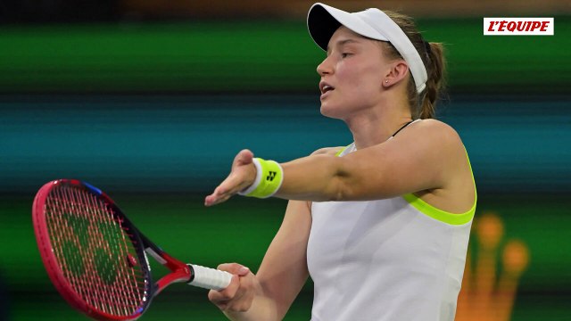Aryna Sabalenka remporte le WTA 1000 d'Indian Wells en battant enfin Elena Rybakina dans une finale - Tennis - BNP Paribas Open d'Indian Wells