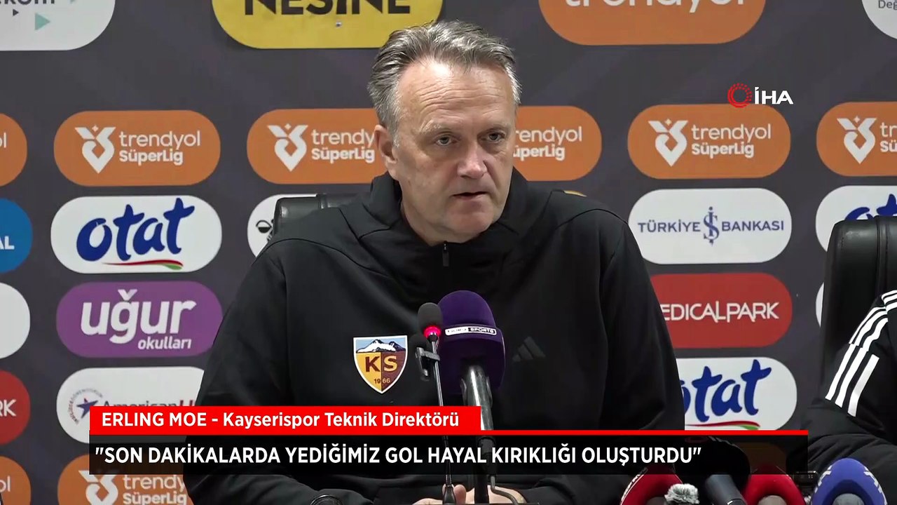 Erling Hagset Moe: Son dakikalarda yediğimiz go...