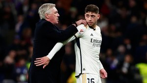 Ancelotti: "La actuación de Valverde contra el City no me sorprendió"