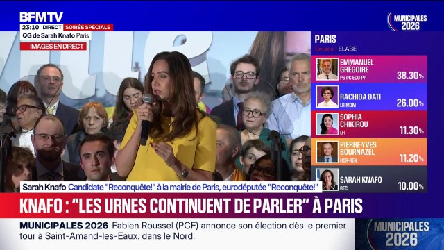 Municipales 2026 à Paris: Je veux la victoire contre la gauche , déclare Sarah Knafo