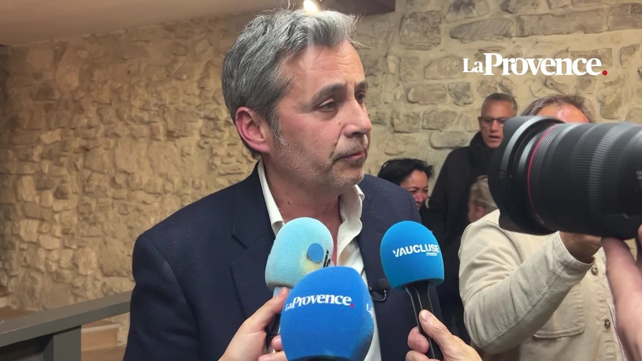 Municipales 2026 : à Avignon, la réaction d'Olivier Galzi arrivé en tête au premier tour