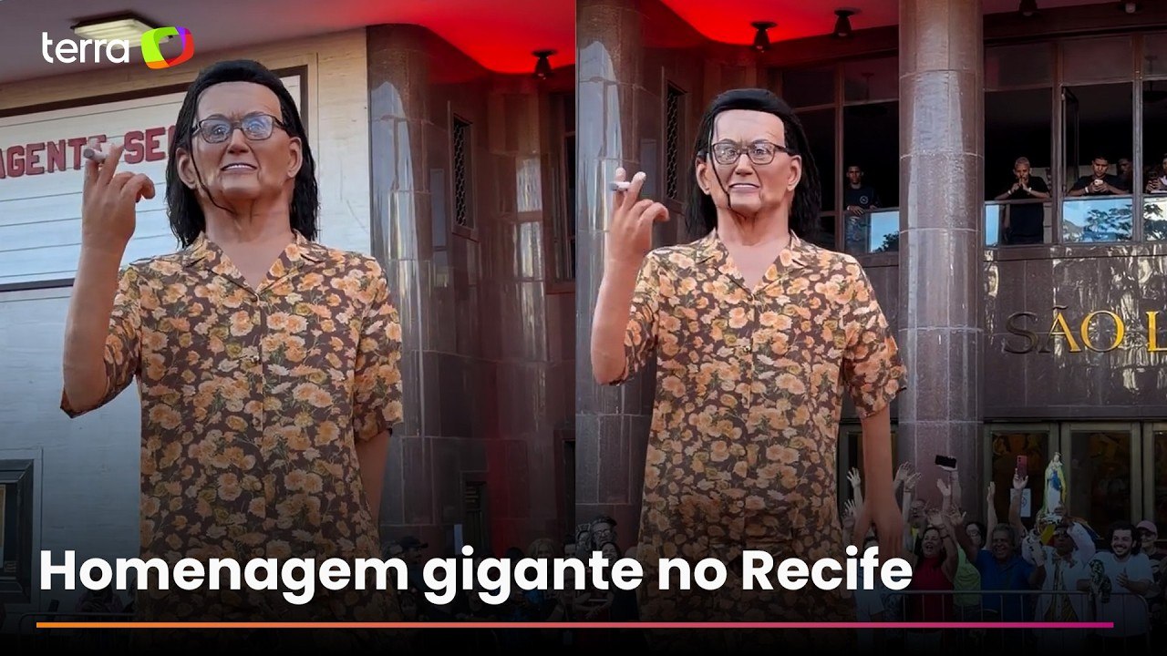 Tânia Maria vira boneca de Olinda para acompanhar ‘O Agente Secreto’ no Oscar