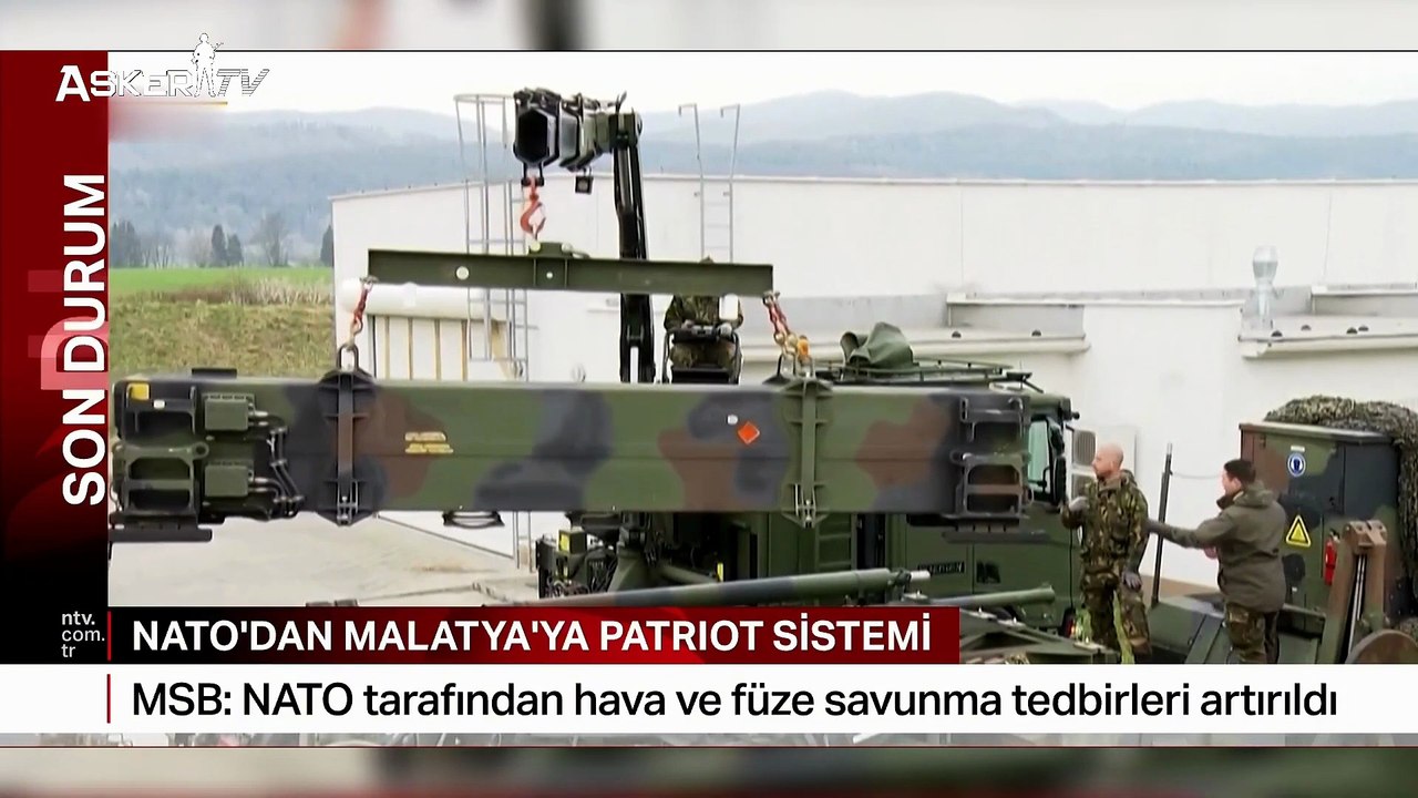 Türkiye Hava Sahası İçin Yeni Savunma Adımı: Patriot Hava Savunma Sistemi Malatya’ya Konuşlandırılıyor