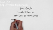 Kode Syair Boru Sunda Hari Senin 16 Maret 2026 #PakTuntung