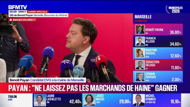 Municipales 2026 à Marseille: Je ne ferais aucune négociation de couloir , déclare Benoit Payan