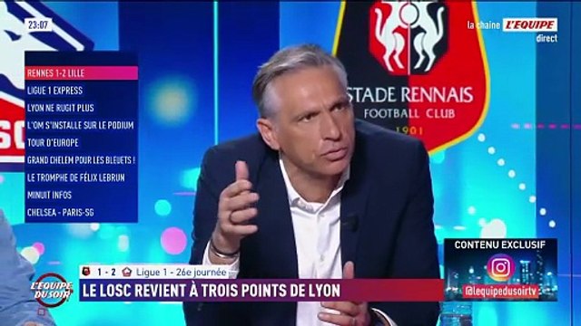 Brouard : « Il y avait une volonté au départ de Rennes d'aller chasser les Lillois » - Foot - Ligue 1