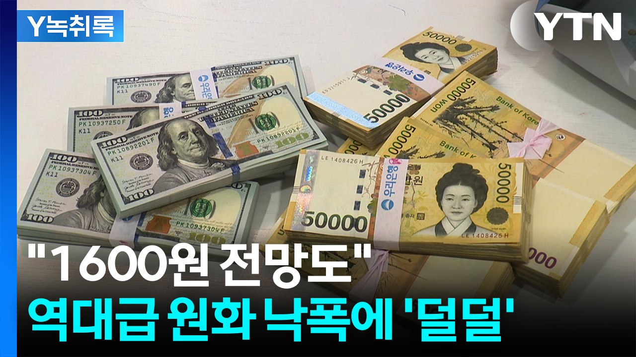 "외환위기 이후 최고"...원화 낙폭 유독 심한 이유? [Y녹취록] / YTN