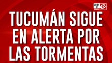 Tucumán sigue en alerta por tormentas: baja el agua y queda la preocupación