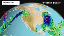Atmospheric River Streams From Hawaii To Washington