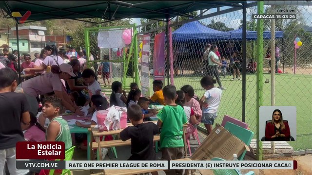 Caracas | Madres, niñas y adultos mayores de la parroquia La Vega disfrutaron de la jornada integral