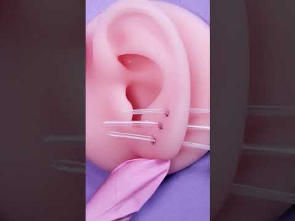DIY Ear Piercing Practice