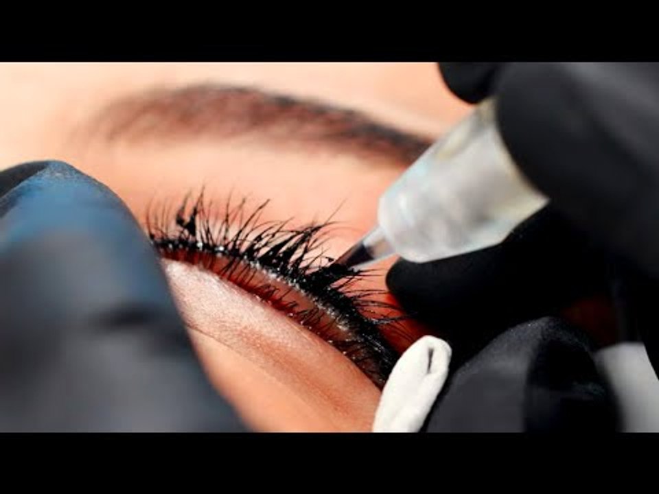 Semi-Permanent Eyeliner Before & After
