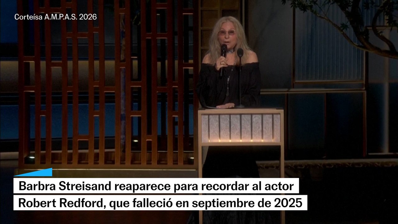 El homenaje de Barbra Streisand a Robert Redford