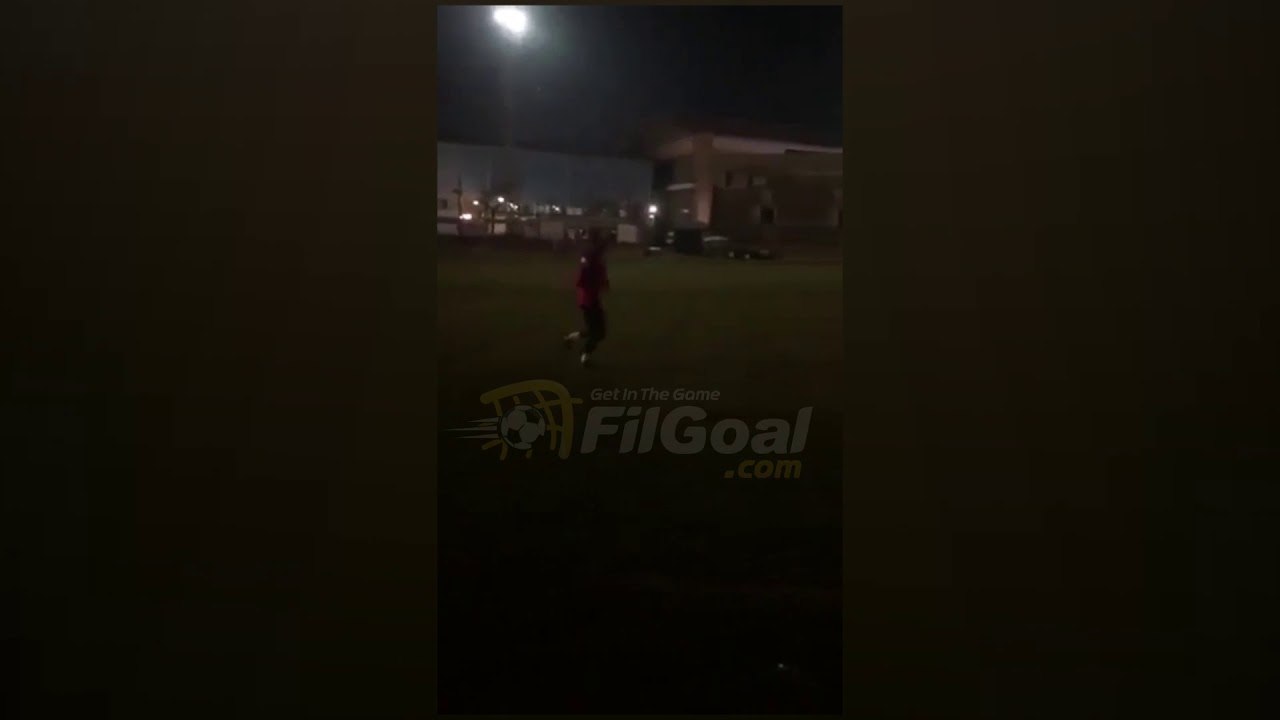 الظهور الأول في التتش.. كهربا يؤدي تدريبات منفرده في يومه الأول في الأهلي