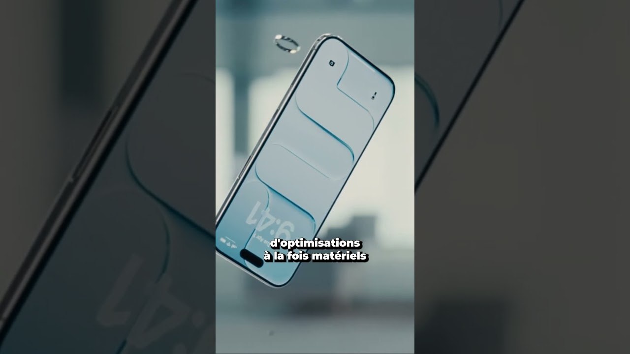 L’iPhone le plus fin d’Apple : l’iPhone Air  #iphoneair  #tech #apple  #iphone17air  #shorts