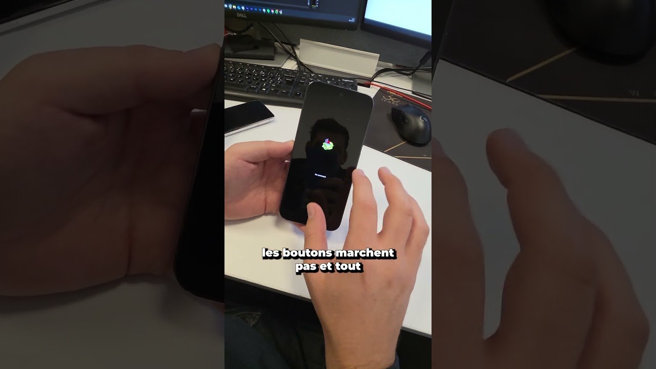 Ouvrir un téléphone sans code !  #smartphone #code  #tech #ifa  #hack  #shorts